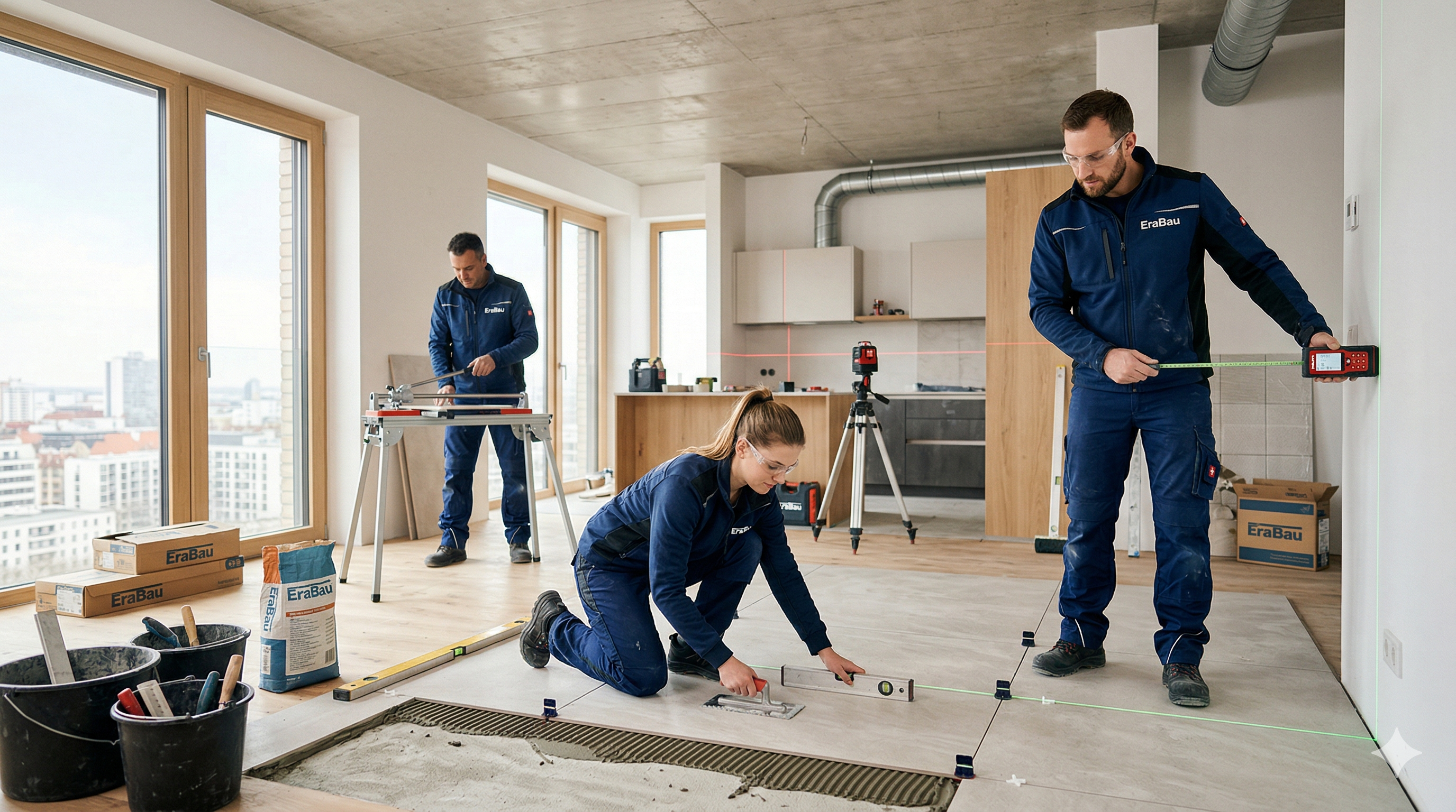 Era-renovierungs-GmbH team on site